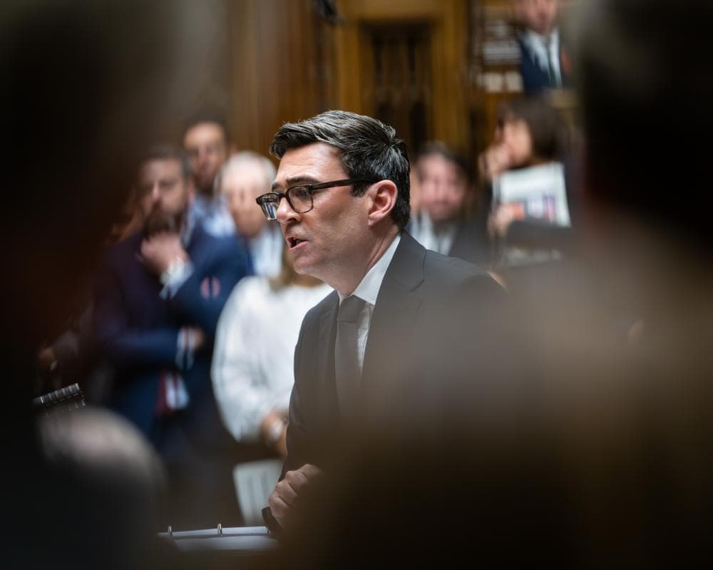 Andy Burnham speaks during Prime Minister's Questions in the Commons