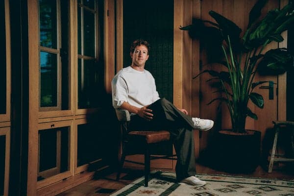 Mark Zuckerberg, the chief executive of Meta, at his home in Lake Tahoe, Calif. He has another California home in Palo Alto, close to Meta’s headquarters.