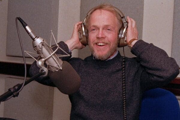 Noah Adams at NPR in 1987. He delighted in leaving Washington, where NPR is based, to travel around the country interviewing miners, farmers, single mothers and factory workers.