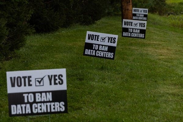 In interviews, Ohio residents described data centers as threats to their communities. But many of them said the issue was not driving their choice for senator or governor.